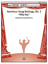 American Song Settings #1 Concert Band sheet music cover Thumbnail